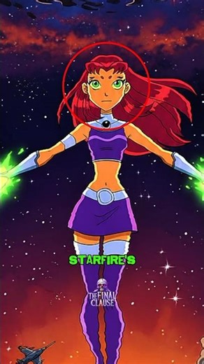 Starfire darkest night☠️🔥 #shorts