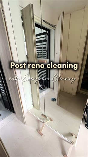 Our reno site is slowly turning into a home! 😊 We love how much lighter the space feels after post reno cleaning. Honestly there’s still some fine dust on the floor because we didn’t opt for deep cleaning for our tiles (there’s still a bit of reno works to go). But we can now comfortably move in our new furniture and bring over our clothes and belongings 🤗 Quote TOASTIE10 for 10% off their post reno cleaning and other services (except adhoc hourly cleaning) at @evergreen.cleaning.services 🫧🧼