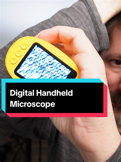 Handheld digital microscope with built-in LED lighting and an SD card slot so you can capture and save photos and videos directly on the device. Adjustable focus and clear viewing make it easy to examine coins, plants, electronics, fabrics, and tiny details anywhere. #DigitalMicroscope #HandheldTech #CloseUpView #InspectionGear #DIYTools