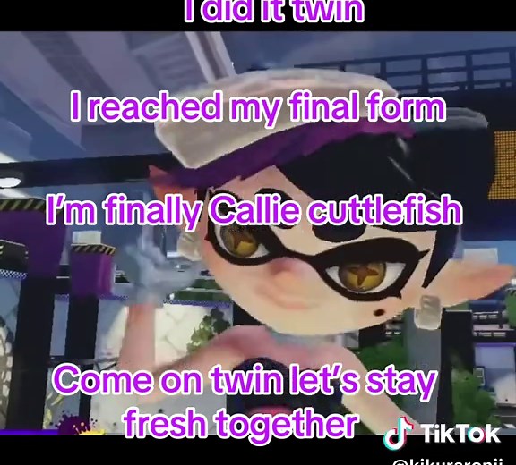 Uhhhhh I just like Callie a lot…. Yayer… #splatoon #calliesplatoon #squidsisters #inklings #fyppppppppppppppppppppppp #fyp #dontletthisflop #calliesquidsisters #splatoonfyp #splatoonmeme