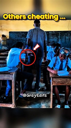 others cheating in class, the last one will shock you