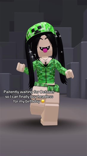 HEADLESS SHALL B MINEEEE #headlesshorsemanroblox #october #waiting #relatable #meow