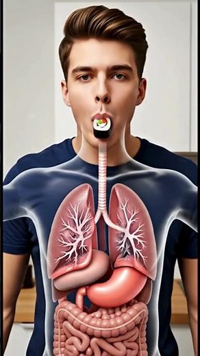 How this flows inside body system | Human anatomy explained #digestiveprocess