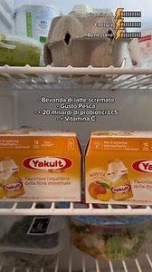 Chi prova Yakult Plus non lo molla più. 😎 Un asso nella manica incredibile. Un gusto pazzesco. 🍑 | Yakult Italia