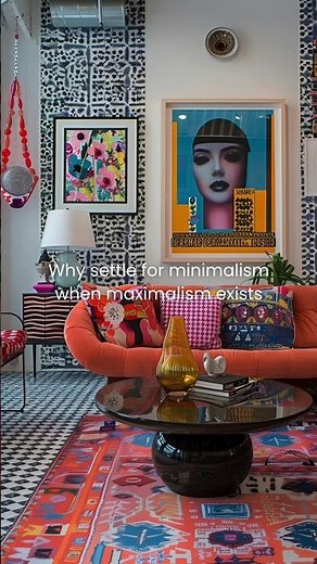 Maximalism Beats Minimalism Every Single Time #interiordesign #homedesign #aesthetic