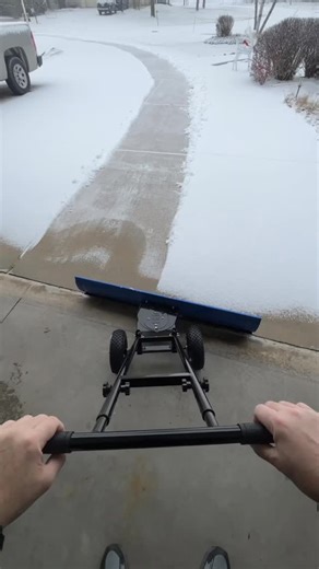 Viral & Useful Product Finds on Instagram: "Clear your driveway fast this winter ❄️💨 Meet the 48” Heavy-Duty Snow Pusher with wheels + adjustable handle for effortless snow removal! Perfect for driveways, sidewalks & big storms 💪🚜 Would you use this? 👇 #snowremoval #wintertools #snowpusher #winteressentials #homeimprovement"