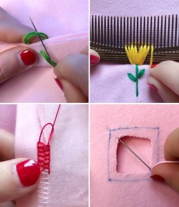 Easy DIY Embroidery Hacks and Techniques 🪡 | Simple Crafts