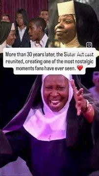 Sister Act, over 30 years later, still delivers classic scenes! 🤩 #SisterAct #Classic #Scenes
