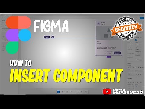 Figma How To Insert Component