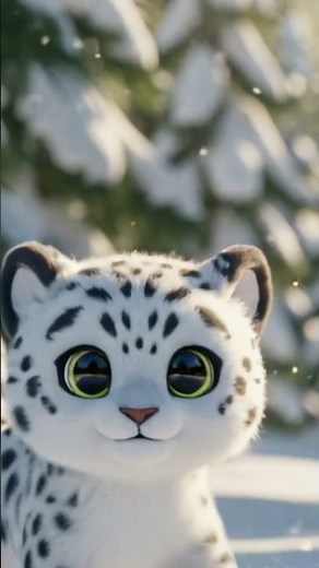"The Cutest Snow Leopard Cub You'll Ever See!"❄️💖
