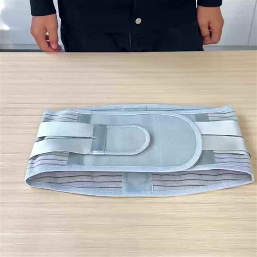 Waist Support with 5 Steel Plates Breathable Pressurized Warmth Back Support Belt for Work Running and Fitness Universal Fit