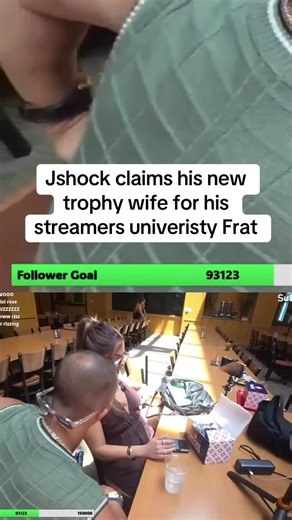 Jshock claims his girl! #jshock #fyp #streameruniversity #rizz #sarah @Jshock