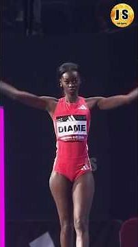 Fatima Diame kicks off 2026 with a win in Paris #fatimadiame #womenslongjump #blackwomanpower