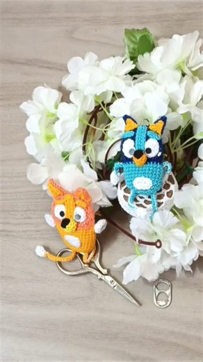 ¡No te pierdas este lindo tutorial jueves 8:00 am Bluey y Bingo ! #crochet #tejedoras #diy
