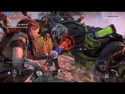 Horizont Zero Down Remaster Español Latino Gameplay 4k Ultrasettings Parte #4 Buscadora Zcorrompidas