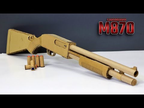 ダンボールでショットガン作ってみた【ナーフ】 How To Make Cardboard Shotgun
