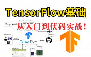 TensorFlow入门全套！从TensorFlow安装到原理解析-项目实战，全程通俗易懂！-TensorFlow实战/TensorFlow案例