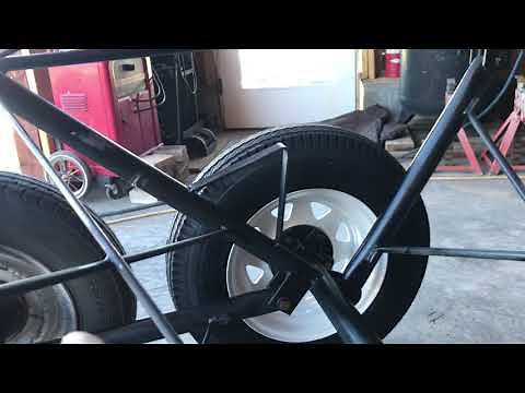 How to add axle to Hoosier pontoon boat trailer