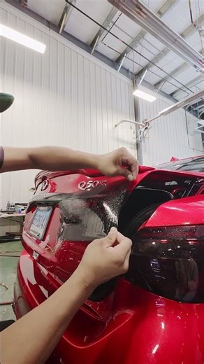 Infiniti Q50S Chrome Delete & Dark PPF Tail Lights