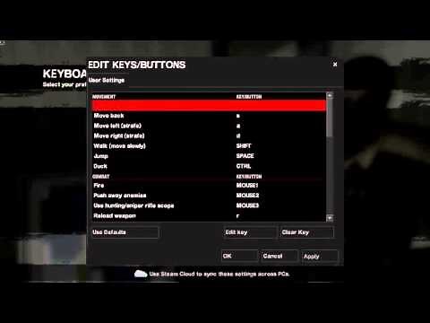 Left 4 Dead 2 - Options - Keyboard/Mouse (1080p)