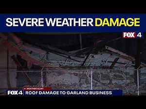 Heavy rain causes damage across Dallas County, North Texas
