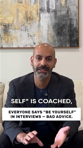 Be Yourself Is Terrible Interview Advice