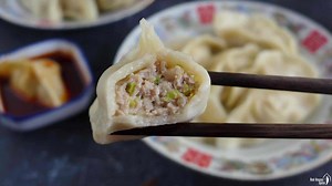 Pork & Cabbage Dumpling (猪肉白菜水饺）