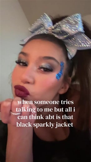 The Black Sparkly Jacket: A Cheerleading Dream