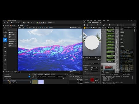Unreal Procedural Landscape - Video Diary - Part One