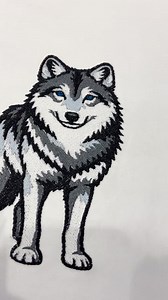 Wolf Embroidery Design (instant Download) - Etsy