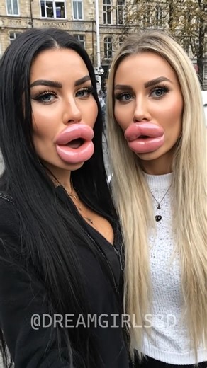 DreamGirls3D 💋 on Instagram: "🌸 Your Daily Plastic-Positive Inspiration. 🌸 #biglipsdontcare #hyperfeminine #lipgoals #perfectpout #enhancedlips #beautyenhancements #lipfiller"