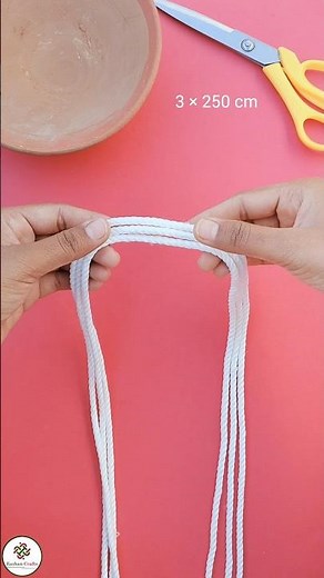 How to make a Bird Feeder | Macrame Plant Hanger #shorts