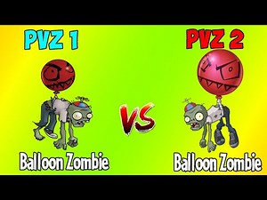 All Zombies PVZ 1 vs PVZ 2 - Who Will Win? - PvZ 2 Zombie Vs Zombie