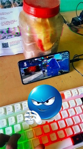 pc❌ mini kaybord mouse setup 1v3 #freefire #shorts #trending #viral