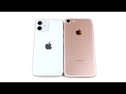 iPhone 12 Mini Size vs iPhone 7