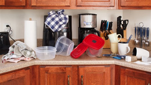 The stylish Dollar Tree storage hack that puts an end to countertop clutter