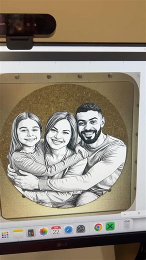 Photo engraving in second with xtool Studio