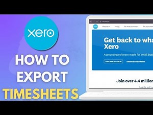 How to Export Timesheets from Deputy to Xero