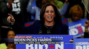 73K views · 2.3K reactions | BIDEN PICKS HARRIS: Mary Bruce reports as reaction pours in after the historic announcement by Joe Biden that California Sen. Kamala Harris will be his running mate as the Democrats try to defeat the Trump campaign in November. https://abcn.ws/3aivNWx | ABC World News Tonight with David Muir | Facebook
