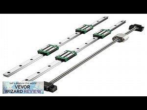 VEVOR Linear Guide Rail 2PCS HGR20-1000mm Linear Slide Rail + 1Pcs RM1605-1000mm Review