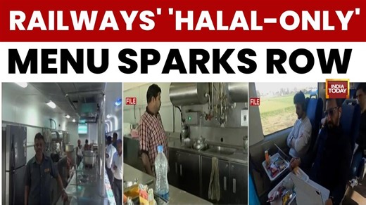 NHRC Notice To Railways Over 'Halal-Only' Menu, Questions Exclusion Of Jhatka Meat