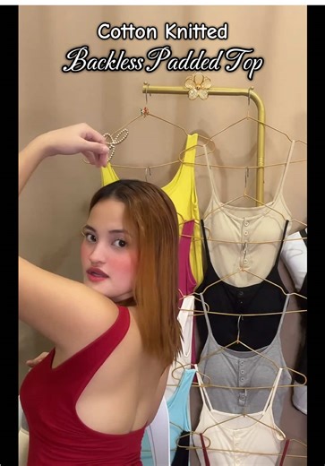 Stylish Backless Padded Top for Every Occasion
