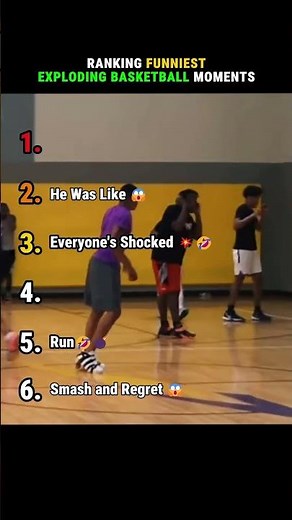 Ranking Funniest Exploding Basketball Moments #basketball #funny