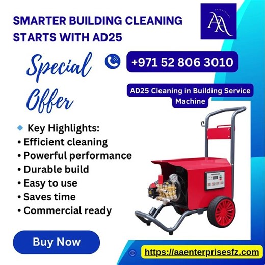 Smarter Building Cleaning Starts with AD25