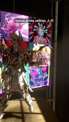 Inaros prime showcase #shorts #reels #warframe #fyp #fypp #viralmusic #badbunny #subscribe #like