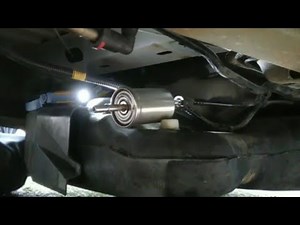 Ford Freestar fuel filter replacement. Windstar models similar