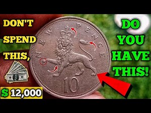 Rare 1968 10 New Pence Error Coins Worth Thousands! Coins That are Worth Money
