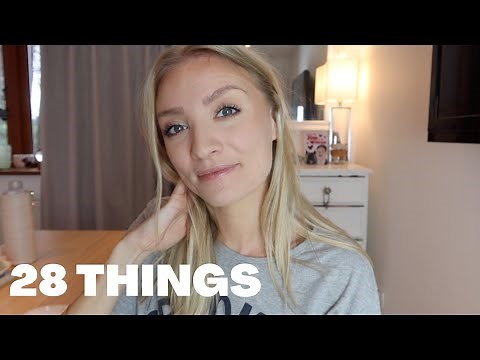 28 Things (I learnt) in 28 years | Hayley Morris
