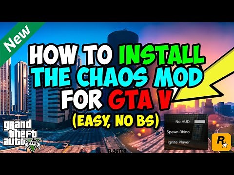 How to Get the CHAOS MOD for GTA 5 (easy)