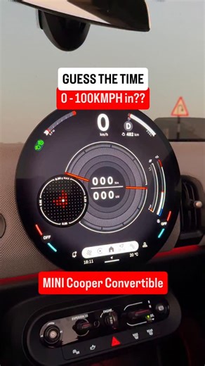 2.2K views | Mini Cooper Convertible gets the same engine as the standard Mini and here it is doing a 0 - 100kmph sprint in... Can you guess the time? Guess it and tell us in the comments. [Mini, Cooper, Convertible, quick, fast, Cooper S, 0 - 100kmph, timing, guess, TURBOCHARGED] | Turbochargedmag | Facebook